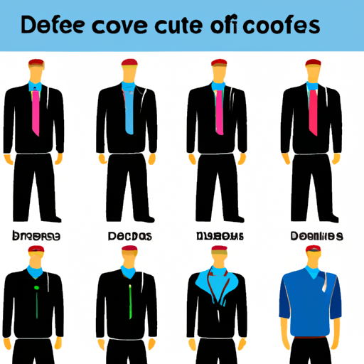 Which are the 5 dress codes?