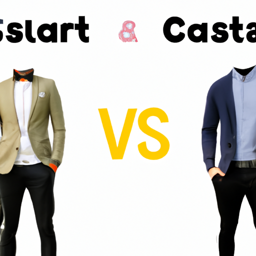 What is smart casual vs casual?