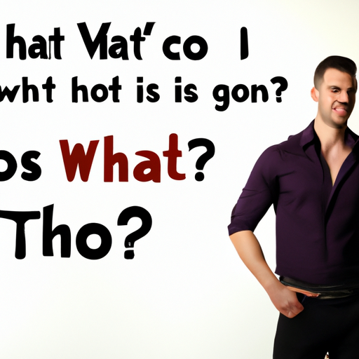 What is the hottest thing for a guy to wear?